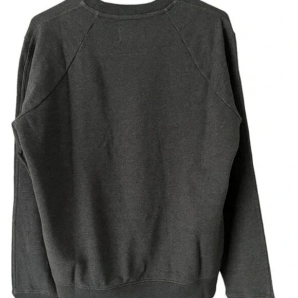NWT Everlane The Track Crewneck Dark Heather Gray Sweatshirt Men’s Sz Medium - Picture 2 of 7